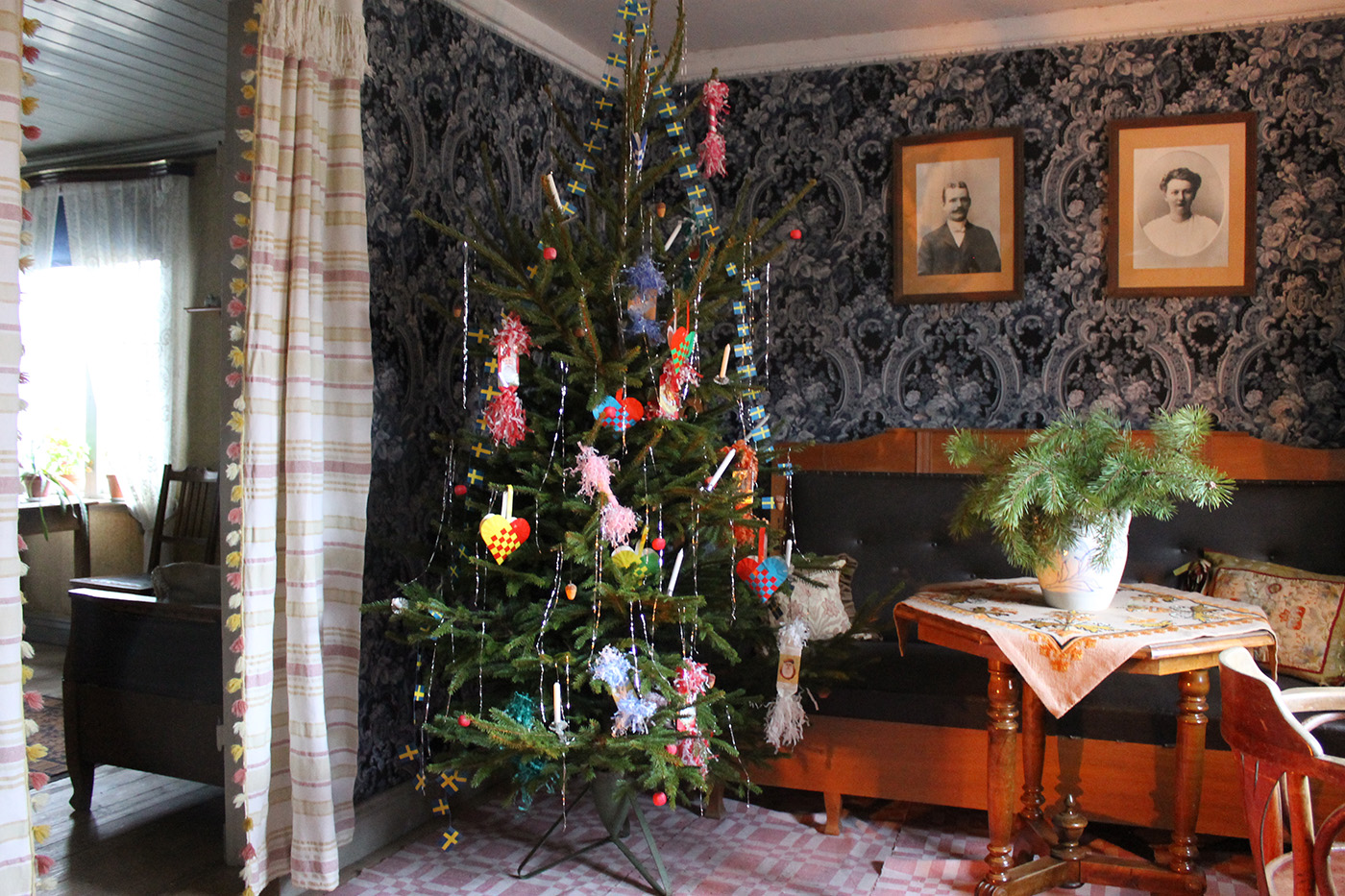Jul i Väla skola, Skansen Foto: Maria Johansson