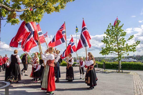 Norges Nationaldag, 17 maj, firas på Skansen