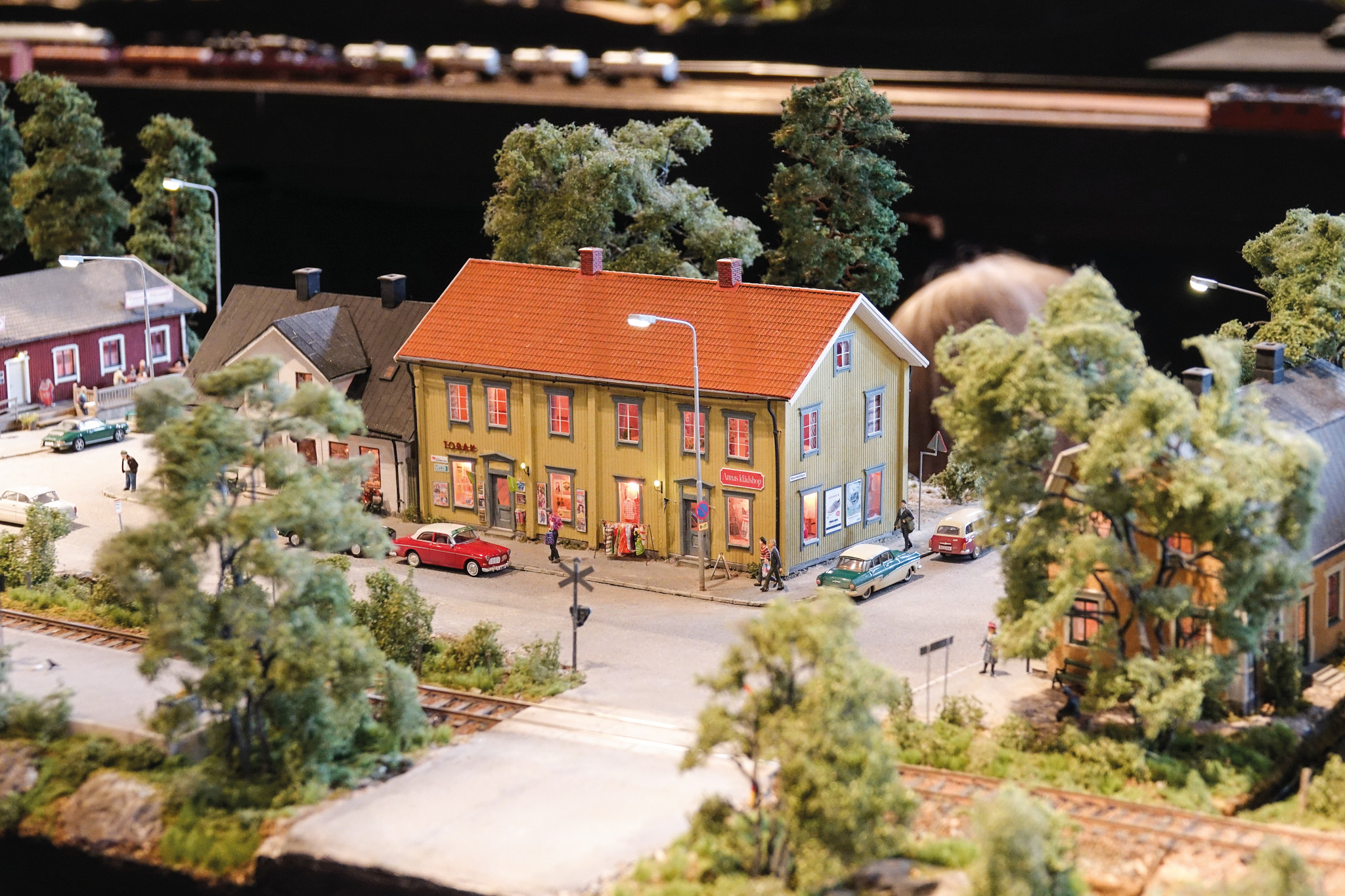 Skansen features a model railway - Skansen