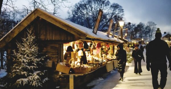 Julmarknad på Skansen