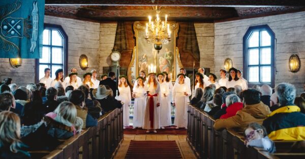 Luciakonsert i Seglora kyrka